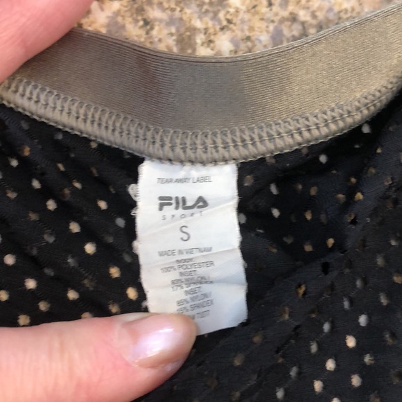Fila Sport Performance Running Active Short Sleeve Top Small - Picture 3 of 15
